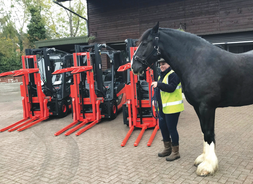 New forklift attachments get a grip on kegs at Wadworth Brewery.